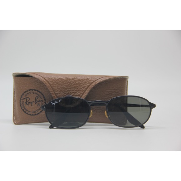 RAY BAN Other - VINTAGE RAY BAN HIGHSTREET RB3003 W3079 SLEEK BLACK POLARIZED SUNGLASSES ITALY